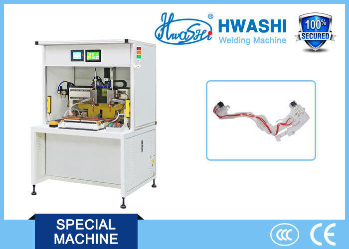 CNC Automatic Welding Machine for Electronic Connector , Wire Terminals Spot Welder