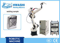 CNC Hwashi seis distancias que alcanzan industriales industriales del brazo 2000m m de los robots de soldadura de AXIS