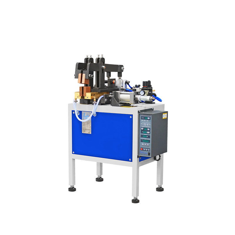 Máquina de soldadura de resistencia eléctrica Hwashi, máquina de soldadura de trasero de alambre redondo metálico, soldadora de trasero de soldadura clave