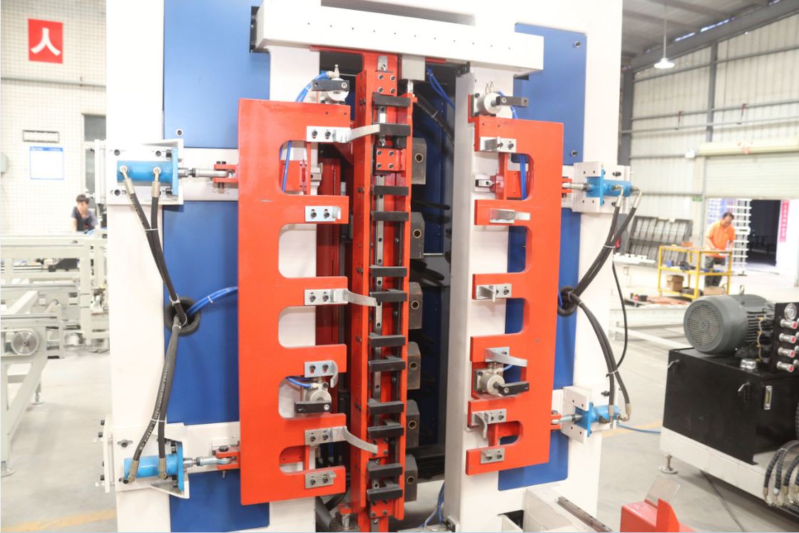 Hwashi Factory IBC Grid, Línea de producción de marco de jaula IBC, máquina de bloqueo de marco de jaula IBC
