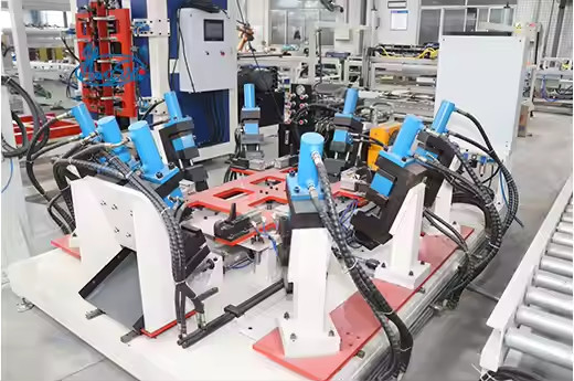 Máquina de soldadura automática de la línea de producción IBC, Máquina de soldadura de red IBC, Máquina de bloqueo