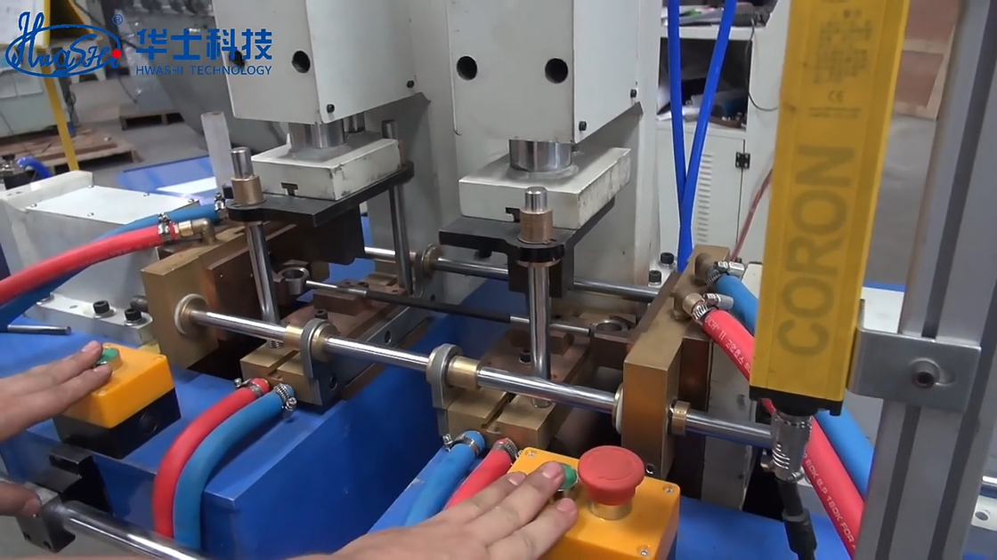 Producción masiva en China Máquina de soldadura de cables de acero venden como pasteles calientes