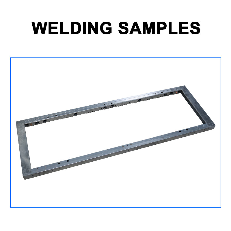 Hwashi CNC Siete 7 eje doble cabeza de la hoja de metal de punto de soldadura máquina, automática de soldadura de la hoja de metal para Squatrack