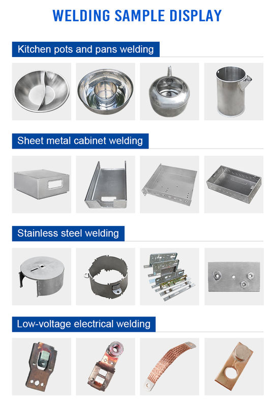 Máquina de soldadura por puntos AC Hwashi Wl-Sp-1ook, soldadores por puntos eléctricos de alto rendimiento