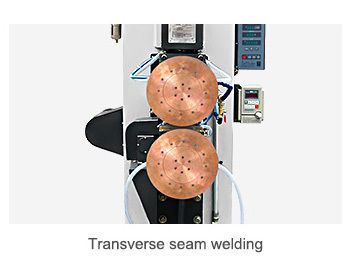Soldador de costura automático con modo de trabajo automático de enfriamiento por agua y máquina de soldadura de costura de ancho de soldadura de 5-20 mm