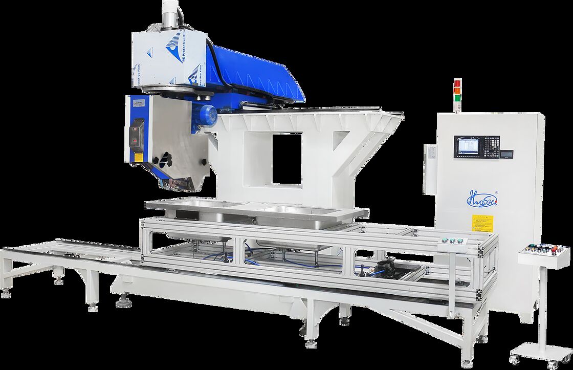 Hwashi CNC Sink Welding Machine with CNC Precision, Water Cooling, and PLC Control System for Italian Kitchen Sinks