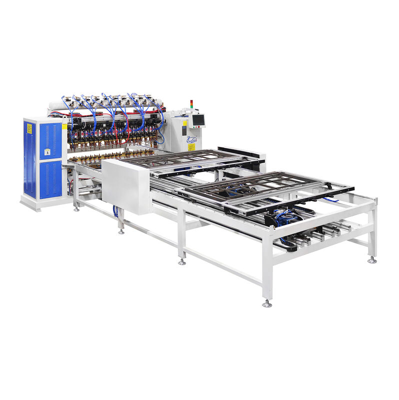 Hwashi 160kVA X2 soldadora multipunto con espesor de soldadura máximo de 2 + 2 mm y brazo móvil automático