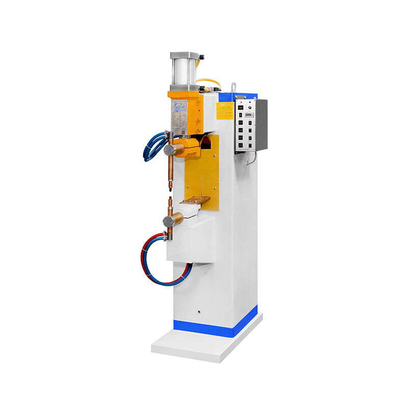 Máquina de soldadura por puntos adecuada para soldar metales finos en aplicaciones electrónicas, automotrices y de fabricación general