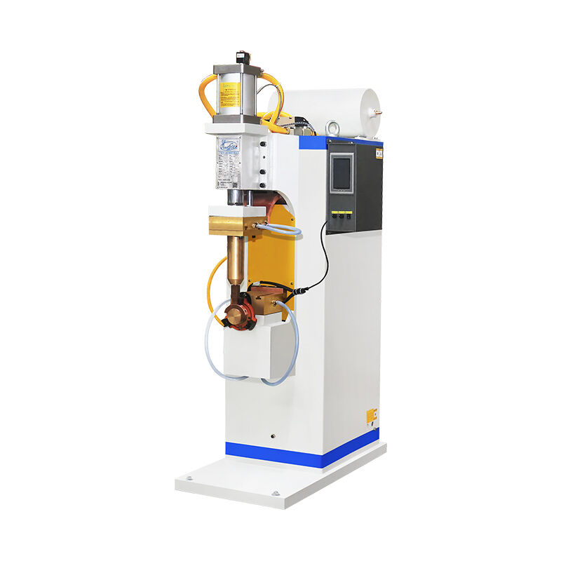 Máquina de soldadura por puntos adecuada para soldar metales finos en aplicaciones electrónicas, automotrices y de fabricación general