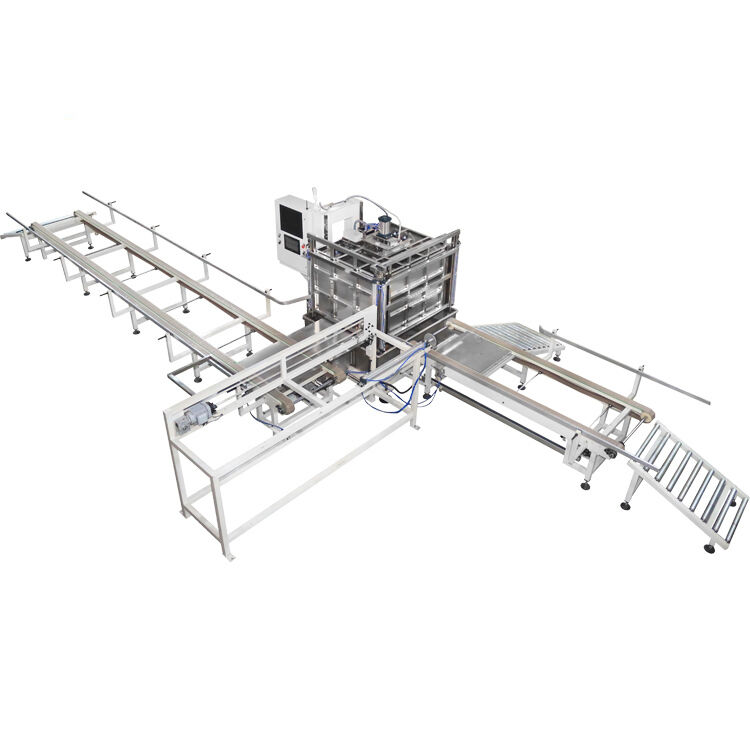 Centro de soldadura de bastidor IBC con servo CNC con precisión de posicionamiento de 0,01 mm, 150 puntos de soldadura/min y 70-90 bastidores por turno