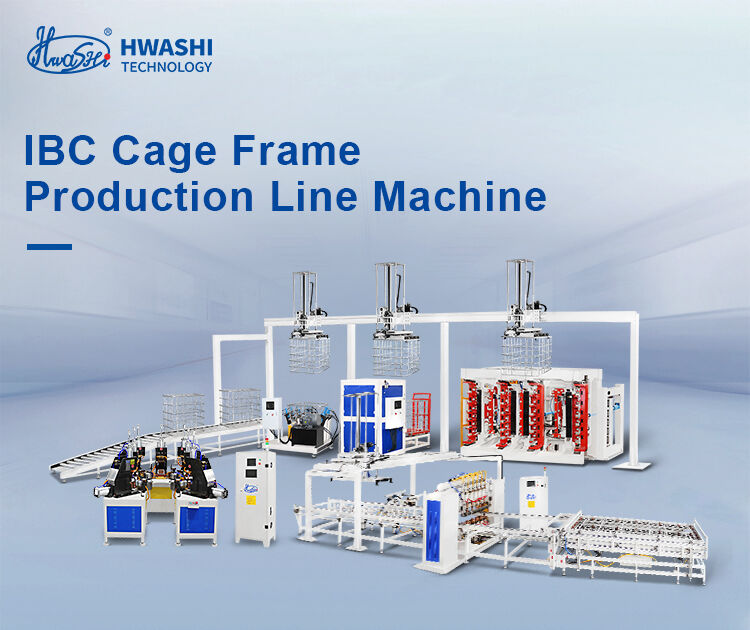 Celdas de producción automáticas IBC de nivel de entrada 55 puntos/min Modular 30-40 jaulas por turno Solución de inicio asequible