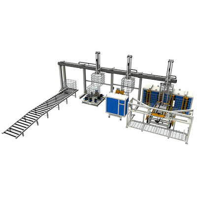 Marco Mesh Frame Automatic Welding Machine tubular de acero inoxidable de la jaula de la rejilla IBC de IBC
