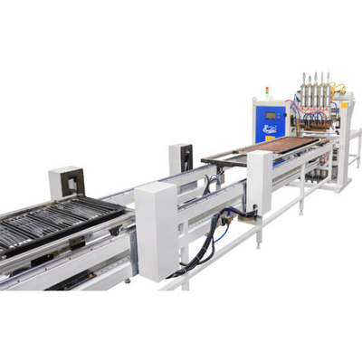 Seis soldadoras automáticas del condensador principal del refrigerador para la cadena de producción del condensador
