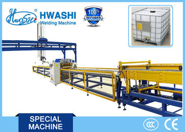 Alambre tubular automático Mesh Welding Machine del envase de Hwashi IBC