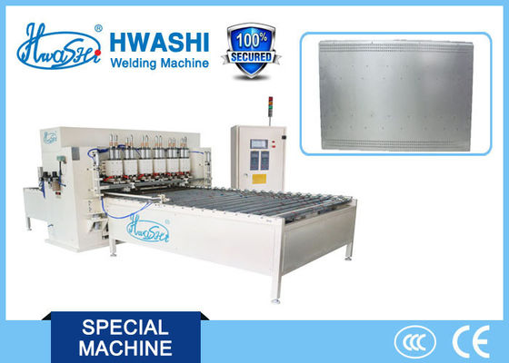 Soldador automático de la chapa de la puerta, soldador múltiple plateado de metal del punto