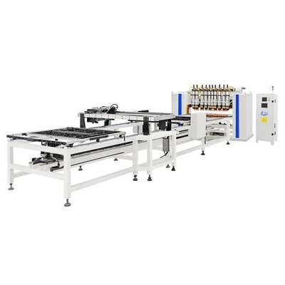 Alambre de acero del refrigerador Mesh Spot Welding Machine Multipoint para el estante del alambre