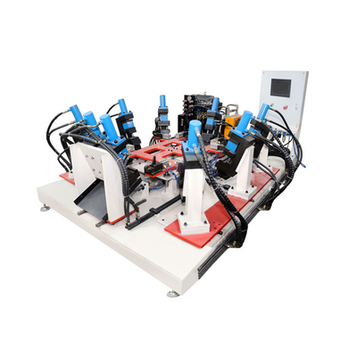 Agujero del marco de la jaula de Hwashi IBC que hace máquina la cadena de producción automática