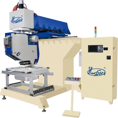 Máquina pulidora y pulidora de borde de control de eje CNC 3 para fregadero de cocina de acero inoxidable