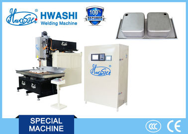 Máquina controlada de la soldadura continua del CNC para los fregaderos de cocina domésticos e industriales