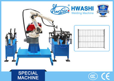 Máquina robótica automática de la soldadura por puntos del TIG para el estante de rejilla del deslizamiento del horno