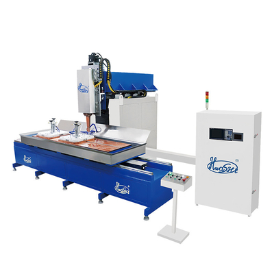 Control inoxidable del CNC 3 AXIS de la máquina 5000kg de la soldadura al acero de los fregaderos de cocina