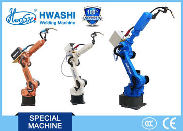 6 robots de soldadura industriales automáticos industriales de AXIS para el gabinete de soldadura de la chapa