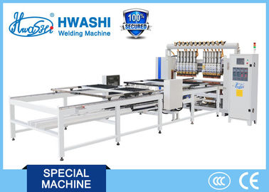 Máquina automática de la soldadura por puntos del estante del estante del alambre del refrigerador de Hwashi