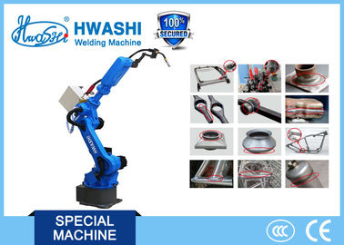 HWASHI 6 robots de soldadura industriales del soldador de AXIS TIG/del MIG, brazo robótico de la soldadura al arco