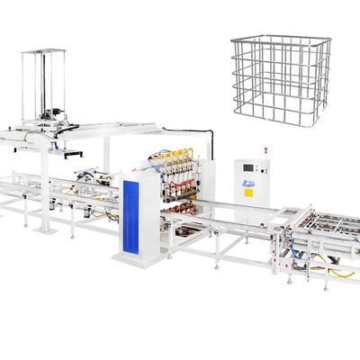 Máquina de soldadura para el tanque de agua de IBC 1000L Cage de acero inoxidable