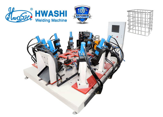Hwashi fábrica de red IBC, línea de producción de marco de jaula IBC, lBC marco de jaula agujero de fabricación y máquina de perforación
