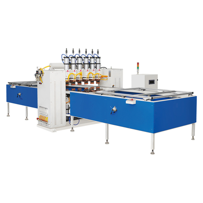Mlaximizar la eficiencia y con nuestra línea de producción de condensador de tubo de alambre de refrigerador máquina soldadura y máquina de flexión