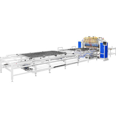 Máquina de soldadura de malla de alambre servo de alta velocidad Sistema de alineación automática 2000 mm para una salida rápida