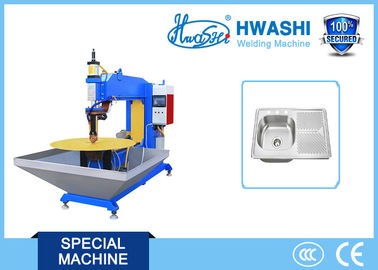 Máquina manual de la soldadura continua del fregadero de cocina de HWASHI WL-MF-100K