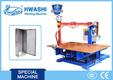Máquina de la soldadura por puntos de la tabla del gabinete de la chapa del brazo de manivela de HWASHI WL-SMF-75K DC