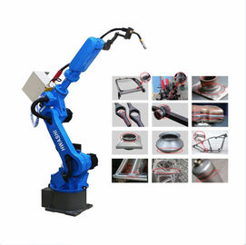 El robot de soldadura automático de MIG del CO2 del arco de HWASHI para las piezas de automóvil/que llevan parte