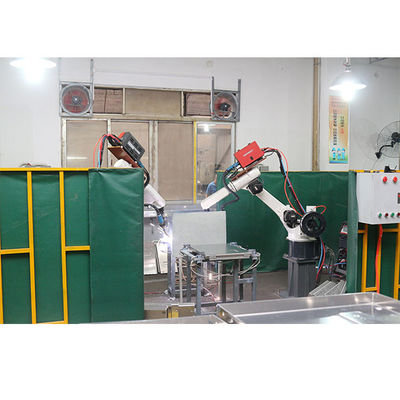 Motoman auto con el brazo robótico industrial
