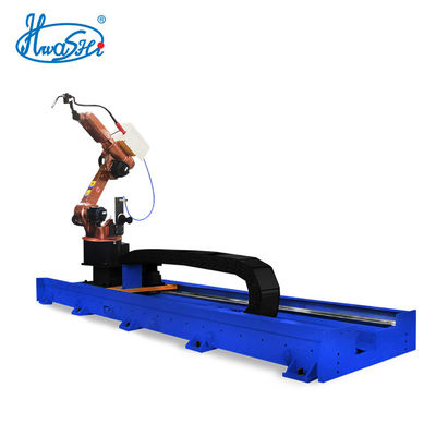 Servo de la CA de AXIS del robot 6 de la soldadura al arco del MIG TIG 6 DOF con el carril de Slideway
