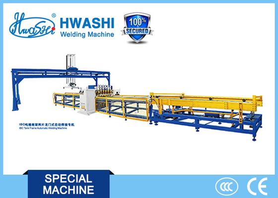 Soldadura del capítulo de la jaula de Hwashi WL-SQ-MF IBC de la soldadora del alambre 400KVA