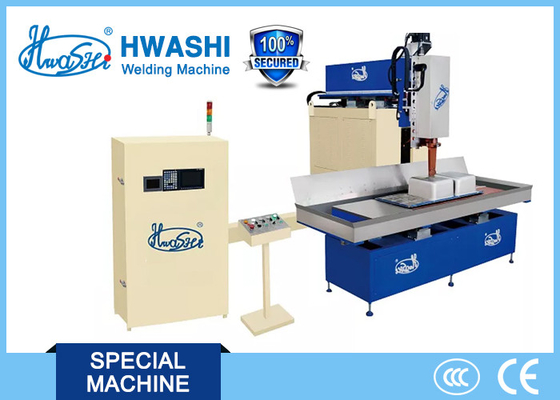 Máquina de la soldadura continua del CNC del control del PLC de Hwashi para el fregadero de cocina
