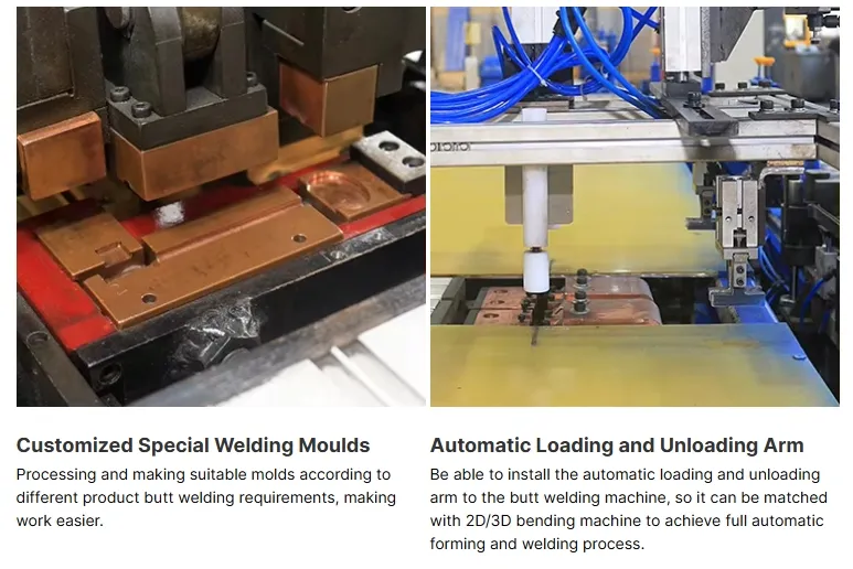 Producción masiva en China Máquina de soldadura de cables de acero venden como pasteles calientes 4