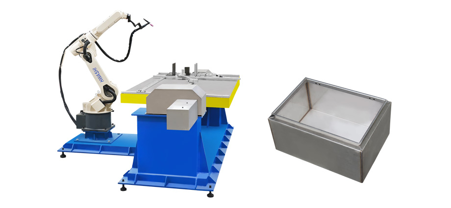 Máquina de soldadura industrial Hwashi CNC robótica de 6 ejes con servo, soporte de posicionador de brazo de robot de soldadura, robot de soldadura automático TIG 0