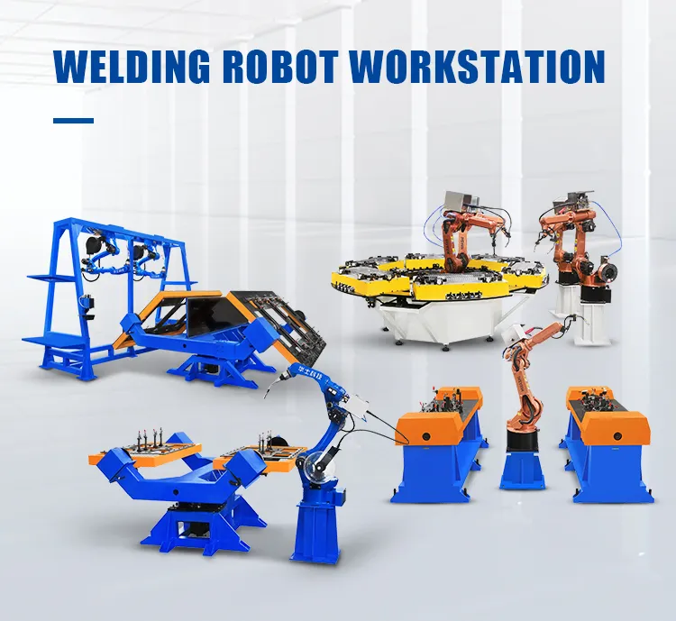 Máquina de soldadura industrial Hwashi CNC robótica de 6 ejes con servo, soporte de posicionador de brazo de robot de soldadura, robot de soldadura automático TIG 3