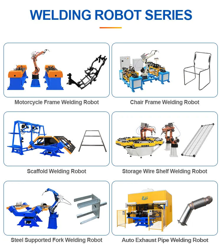 Máquina de soldadura industrial Hwashi CNC robótica de 6 ejes con servo, soporte de posicionador de brazo de robot de soldadura, robot de soldadura automático TIG 6