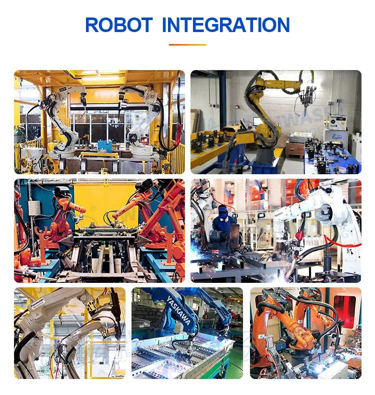 Máquina de soldadura industrial Hwashi CNC robótica de 6 ejes con servo, soporte de posicionador de brazo de robot de soldadura, robot de soldadura automático TIG 14