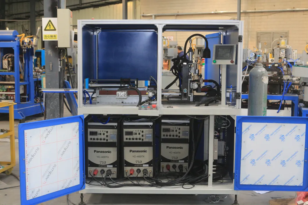 Hwashi Ei transformador de laminación máquina de soldadura automática TIG 1