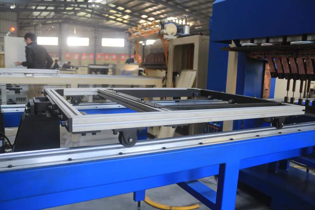 Hwashi última máquina de soldadura automática de cubierta de puerta de tipo de galería de metal de tipo inversor 3