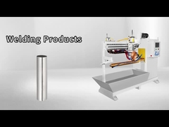 Soldador de la costura del bidón de aceite de la máquina de la soldadura continua del tanque de acero