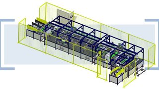 Línea de fabricación de tablas de planchar completamente automática: desde el tubo sin procesar hasta el producto terminado, sin hectáreas manuales
